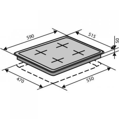 Варочная поверхность Ventolux HSF640-A3 T (X)