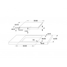 Варочная поверхность Gorenje ECT6SY2W