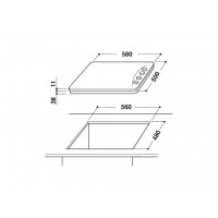 Варочная поверхность Indesit PAA 642 IX/I EE