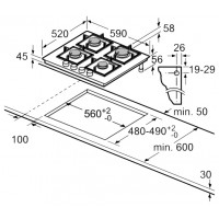 Варочная панель Bosch PNP6B6B80