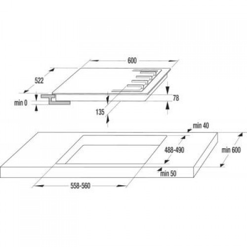 Варочная поверхность Gorenje GT6D41B