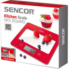 Весы кухонные Sencor SKS5024RD