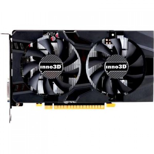 Видеокарта Inno3D GeForce GTX1050 2048Mb HerculeZ Twin X2 (N1050-1DDV-E5CM)