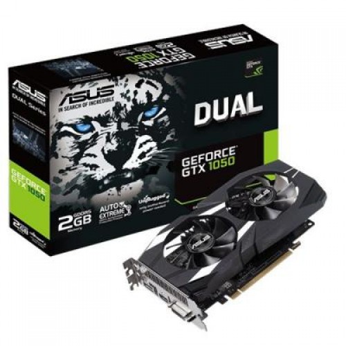 Видеокарта Asus GeForce GTX1050 2048Mb DUAL (DUAL-GTX1050-2G-V2)