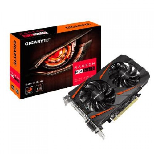 Видеокарта GIGABYTE Radeon RX 560 4096Mb GAMING OC (GV-RX560GAMING OC-4GD)