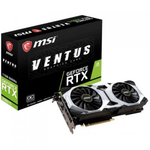 Видеокарта MSI GeForce RTX2080 Ti 11Gb VENTUS OC (RTX 2080 Ti VENTUS 11G OC)