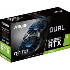 Видеокарта ASUS GeForce RTX2080 Ti 11Gb DUAL OC (DUAL-RTX2080TI-O11G)