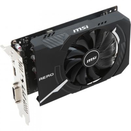 Видеокарта MSI GeForce GTX1050 Ti 4096Mb AERO ITX OC (GTX 1050 TI AERO ITX 4G OCV1)