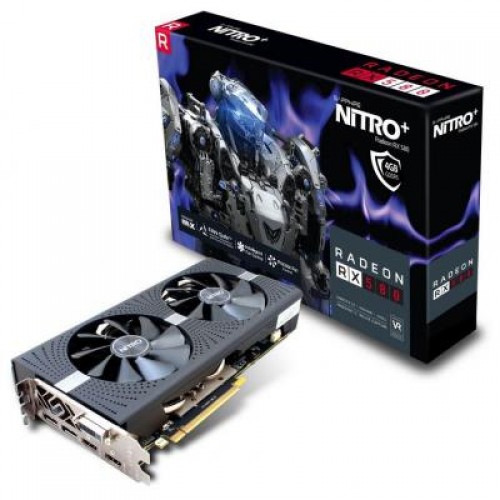 Видеокарта Sapphire Radeon RX 580 4096Mb NITRO+ (11265-07-20G)