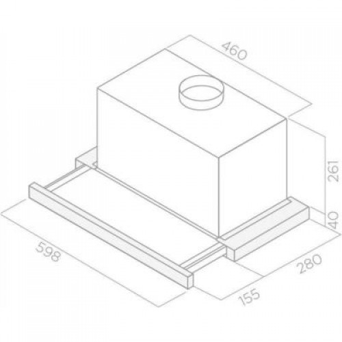 Вытяжка ELICA ELITE 26 PB IX/A/60