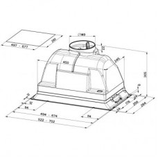 Вытяжка FABER INCA PLUS HIP X A 70