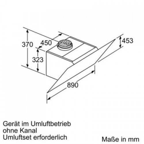 Вытяжка BOSCH DWK67HM60