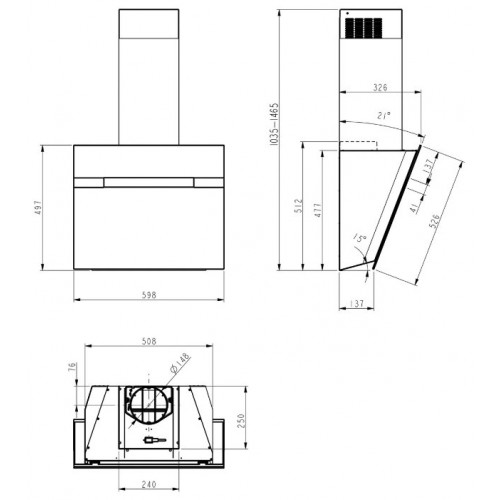 Вытяжка Beko HCA 62741 W