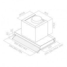 Вытяжка Elica BOX IN IX/A/90