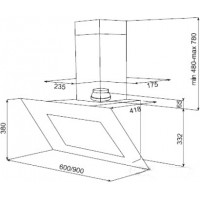 Вытяжка TEKA DVT 650 (Black) (40483510)