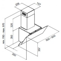 Вытяжка Perfelli DN 6114 BL