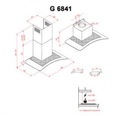 Вытяжка Perfelli G 6841 I