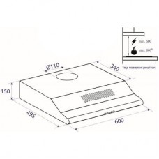 Вытяжка MINOLA HPL 6140 BR 630