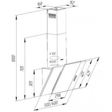 Вытяжка Pyramida KZ 50 IV