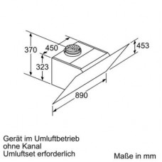Вытяжка BOSCH DWK97HM60