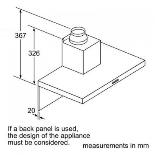 Вытяжка BOSCH DWB66DM50