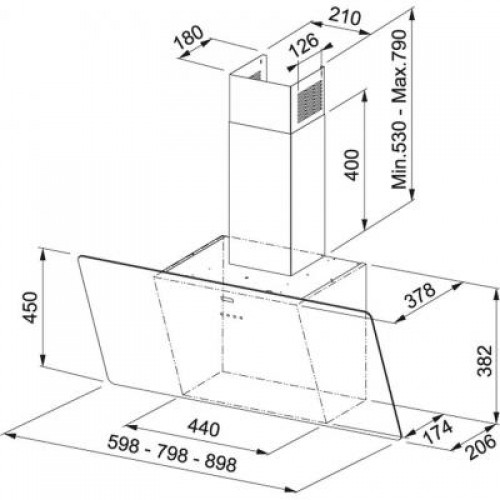 Вытяжка Franke Vertical Evo FPJ 615 V WH A (110.0361.903)