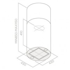 Вытяжка Elica Tube IX/A/43