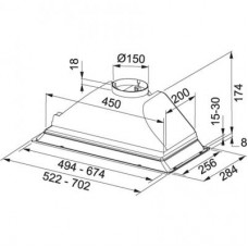 Вытяжка Franke FBI 722 XS V2