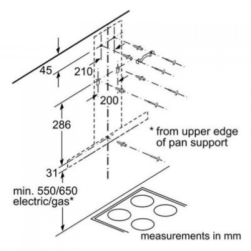 Вытяжка BOSCH DWB96DM50