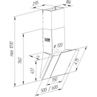 Вытяжка Pyramida NR-MV 60 M IX