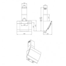 Вытяжка Perfelli DNS 6521 BL
