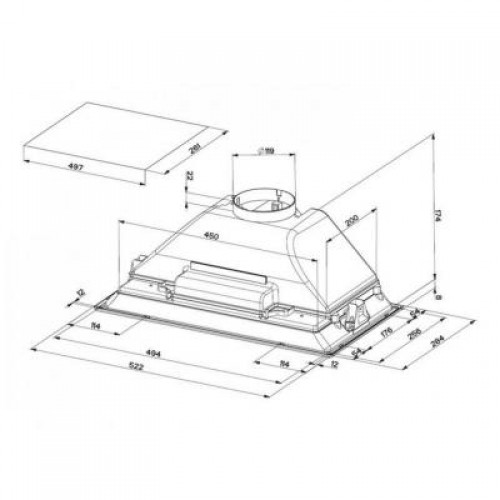 Вытяжка FABER INCA SMART C LG A52