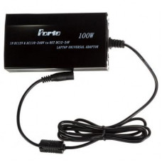 Блок питания к ноутбуку PORTO 100W, DC 15-24V (рег), 5A max, + USB 5V,1A, + автомобильный (MN-505K)