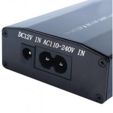 Блок питания к ноутбуку PORTO 100W, DC 15-24V (рег), 5A max, + USB 5V,1A, + автомобильный (MN-505K)