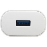 Зарядное устройство INKAX CD-27 Travel charger + Type-C cable 1USB 2.1A White