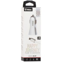 Зарядное устройство INKAX CD-29 Travel charger + Micro cable 2USB 2.4A White