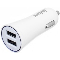 Зарядное устройство INKAX CD-29 Travel charger + Micro cable 2USB 2.4A White