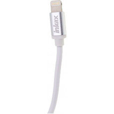 Зарядное устройство INKAX CD-09 Travel charger Lightning cable 1USB 1A White