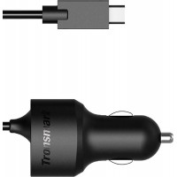 Автомобильное зарядное устройство Tronsmart CCTA Quick Charge 3.0 & Type C Car Charger Black