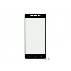 Защитное стекло (NP) цветное Xiaomi Redmi 4X (черный)